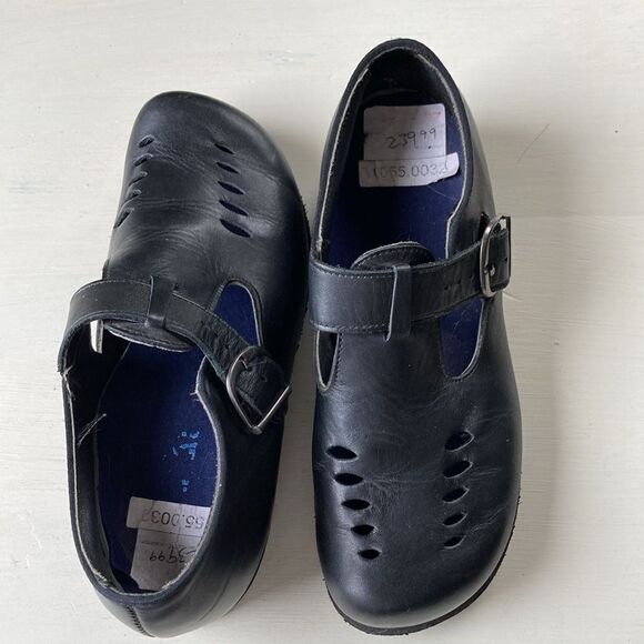 P.W. Minor Miss Continental Black Leather Orthopedic Diabetic Shoes Size 5 1/2 D - Picture 11 of 12